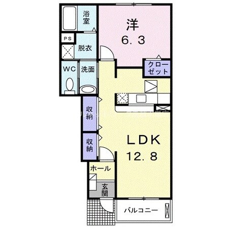 スクエア・レジデンスＢの物件間取画像